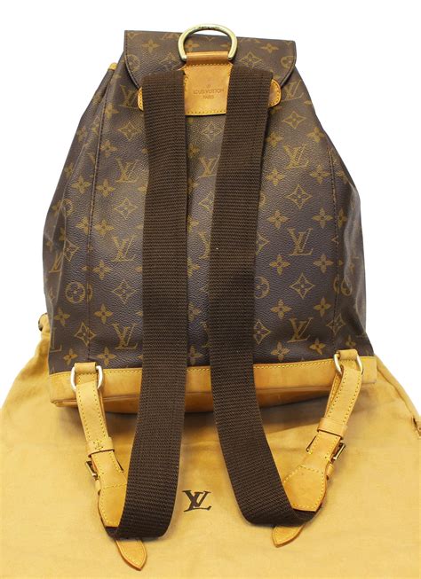 louis vuitton montsouris gm monogram canvas backpack bag